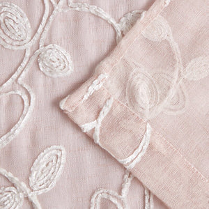 Carcassonne Semi-Sheer Grommet Curtain Panels (Set of 2), 38" W x 84" L