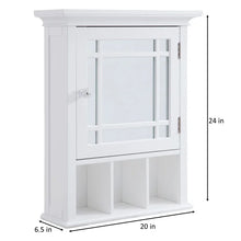 Load image into Gallery viewer, Cardonas Removable Framed 1 Door Medicine Cabinet with 1 Adjustable Shelves
