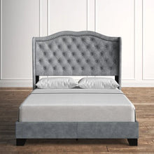 Load image into Gallery viewer, Carlie Tufted Upholstered Low Profile Standard Bed full
