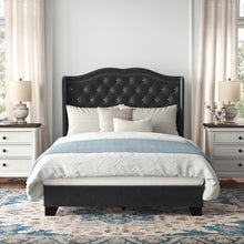 Load image into Gallery viewer, Carlie Tufted Upholstered Low Profile Standard Bed 1756CDR
