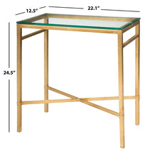 Load image into Gallery viewer, Carlin Glass Top End Table 4144RR
