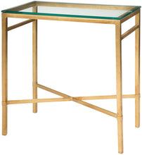 Load image into Gallery viewer, Carlin Glass Top End Table 4144RR
