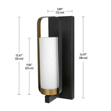 Load image into Gallery viewer, SET OF 2 Carlino 1-Light Armed Sconce  568CE
