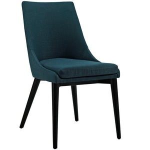 Azure Carlton Wood Leg Upholstered Dining Chair