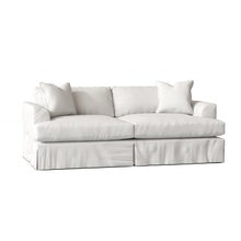 Load image into Gallery viewer, Carly 93&quot; Wide Recessed Arm Sofa AP699
