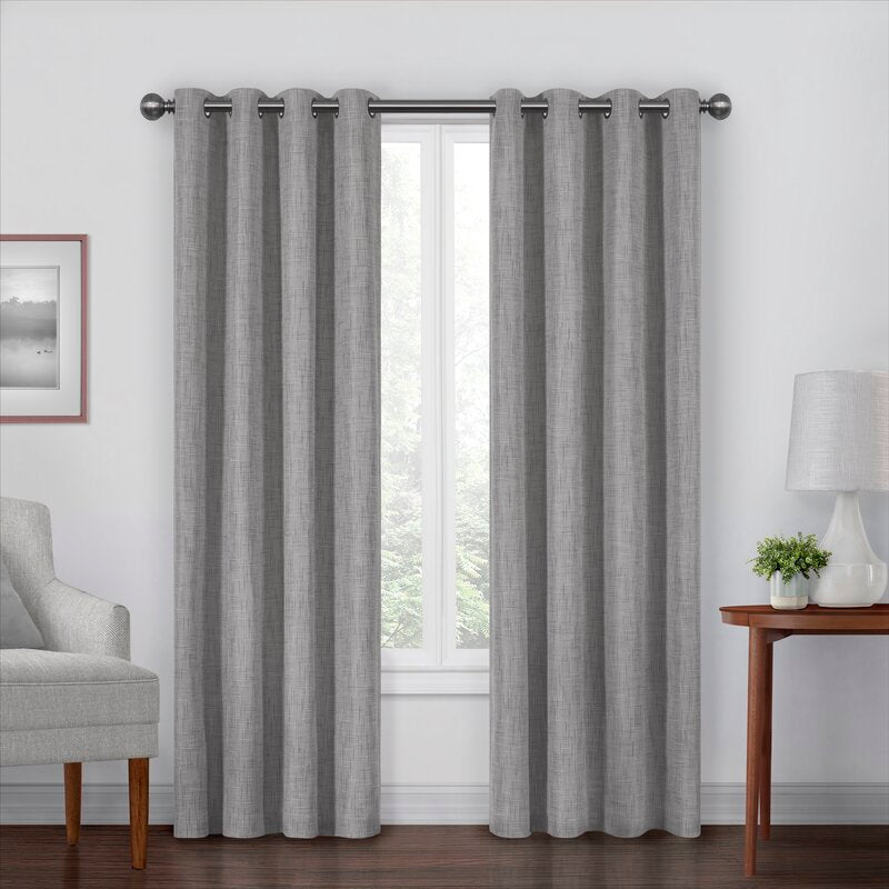 Carly Eclipse Max Blackout Grommet Single Curtain Panel Set of 3 - GL389