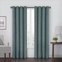 Load image into Gallery viewer, Carly Eclipse Solid Max Blackout Grommet Single Curtain Panel (SET OF 2)
