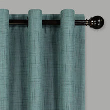 Load image into Gallery viewer, Carly Eclipse Solid Max Blackout Grommet Single Curtain Panel (SET OF 2)
