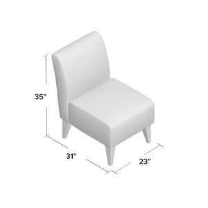 Carlynn 23'' Wide Slipper Chair