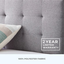 Load image into Gallery viewer, Full Stone Carlysle Upholstered Solid Wood Panel Headboard
