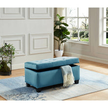 Load image into Gallery viewer, Carmelita 35.5&#39;&#39; Wide Velvet Tufted Rectangle Storage Ottoman with Storage OG299
