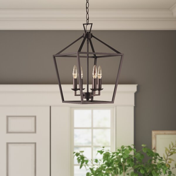 Carmen 4 - Light Lantern Drum Pendant Bronze 3017RR