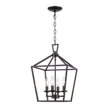 Load image into Gallery viewer, Carmen 4 - Light Lantern Geometric Pendant 1044AH
