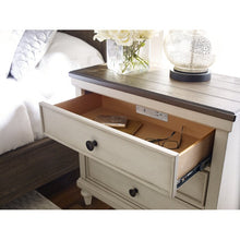 Load image into Gallery viewer, Carol Solid Wood Nightstand, 30&#39;&#39; H X 32&#39;&#39; W X 17&#39;&#39; D
