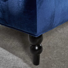 Load image into Gallery viewer, Carolina 50.25&#39;&#39; Velvet Recessed Arm Loveseat
