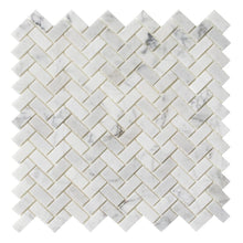 Load image into Gallery viewer, Carrara Brick 12&quot; x 12&quot; Natural Stone and Marble Mosaic Tile (Set of 10) MRM2040
