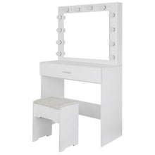 Load image into Gallery viewer, Carsynn Vanity Set with Stool and Mirror #AD380
