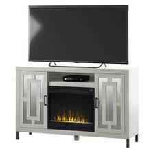Load image into Gallery viewer, Carter TV Stand for TVs up to 60&quot; with Fireplace Included
