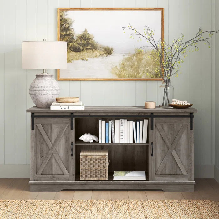 Carterton TV Stand for TVs up to 64 – Salvage & Co Fishers