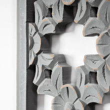 Load image into Gallery viewer, Carved Wood Medallion Wall Décor
