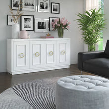 Load image into Gallery viewer, White Carville 64.25&#39;&#39; Wide Sideboard
