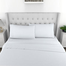 Load image into Gallery viewer, (Set of 4) Queen Caryn 600 Thread Count 100% Cotton Sateen Sheet Set
