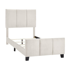 Load image into Gallery viewer, Casandra Upholstered Low Profile Standard Bed twin
