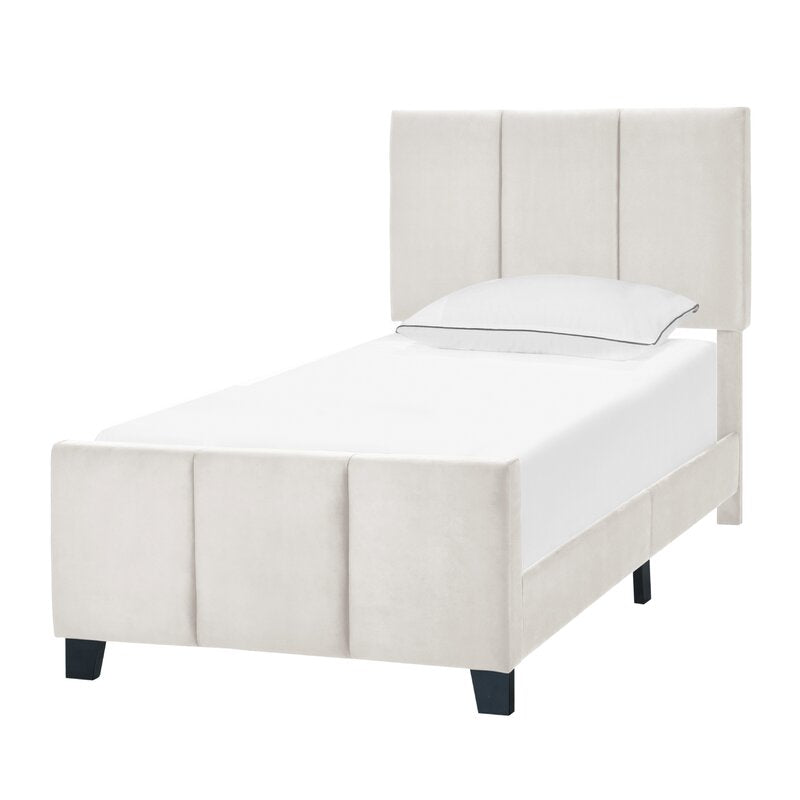 Casandra Upholstered Low Profile Standard Bed twin
