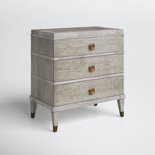 Load image into Gallery viewer, Casandria 3 - Drawer Nightstand in Gray MRM3239
