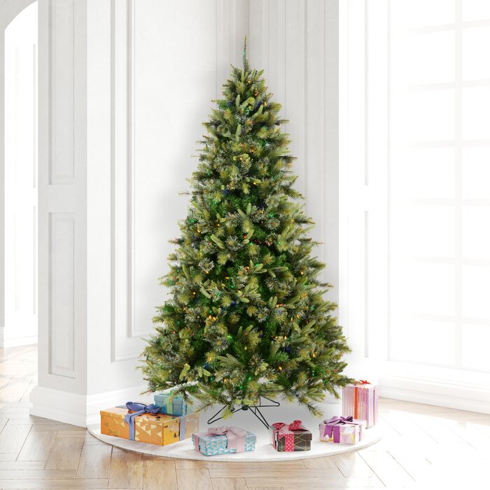 4.5' H Cashmere Pine Artificial Christmas Tree Potted