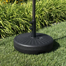 Load image into Gallery viewer, Casimir Round Hard Plastic Free Standing Umbrella Base
