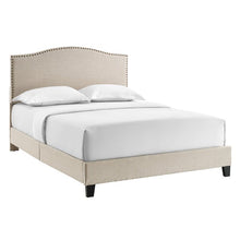 Load image into Gallery viewer, Cassandra Upholstered Low Profile Standard Bed(2466RR)
