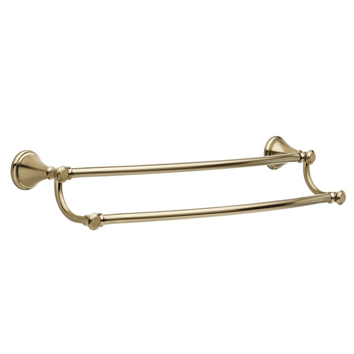 Champagne Bronze Cassidy Wall Mounted Towel Bar