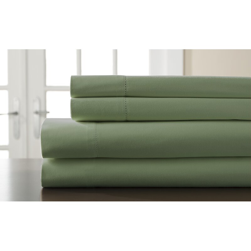 Twin XL Willow Castorena Dearmond 400 Thread Count 100% Cotton Sheet Set