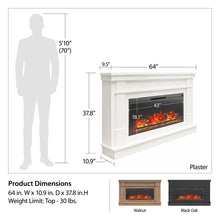 Load image into Gallery viewer, Cathyann 64&#39;&#39; W Electric Fireplace
