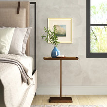 Load image into Gallery viewer, Causey 25.5&#39;&#39; Tall Tray Top Pedestal End Table

