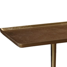 Load image into Gallery viewer, Causey 25.5&#39;&#39; Tall Tray Top Pedestal End Table
