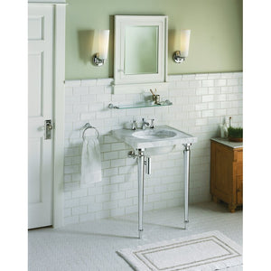 K-2210-0 Caxton Ceramic Oval Undermount Bathroom Sink with Overflow 687AH