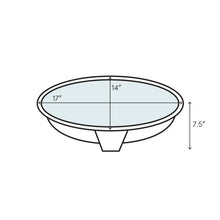 Load image into Gallery viewer, K-2209 Caxton Ceramic Oval Undermount Bathroom Sink with Overflow #AD24
