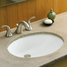Load image into Gallery viewer, K-2210-0 Caxton Ceramic Oval Undermount Bathroom Sink with Overflow 687AH
