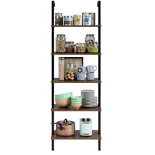Load image into Gallery viewer, Cayden-James 72.6&#39;&#39; H x 23.6&#39;&#39; W Iron Etagere Bookcase
