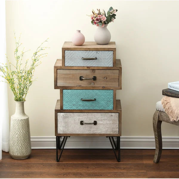 Cayden 33.27'' Tall 4 - Drawer Accent Chest