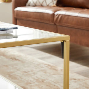 Cayhlin 4 Legs Coffee Table with Storage