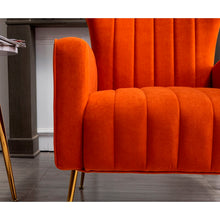 Load image into Gallery viewer, Cayleigh 27.5&#39;&#39; Wide Velvet Wingback Chair
