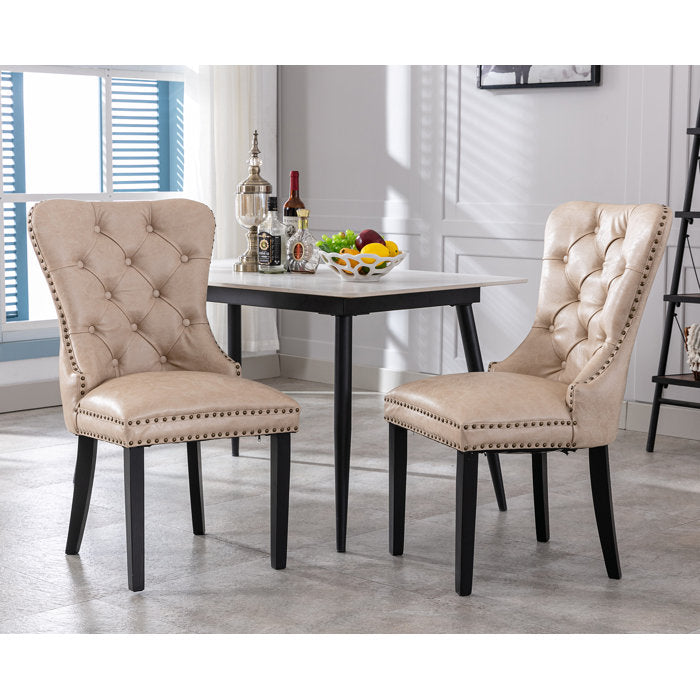 Caylin Tufted Parsons Chair (Set of 2)