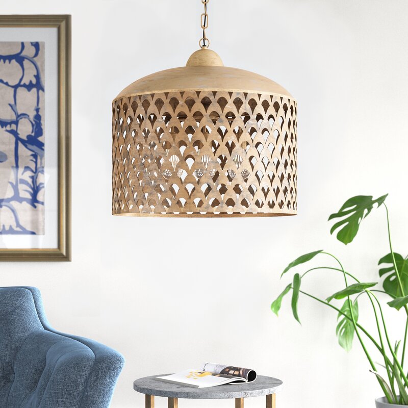 Caylor 3 - Light Single Dome Pendant 2408CDR