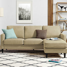 Load image into Gallery viewer, Cazenovia 81.63&quot; Wide Reversible Sofa &amp; Chaise with Ottoman 7371RR
