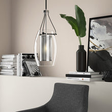 Load image into Gallery viewer, Cearley 1 - Light Single Geometric Pendant EC1459
