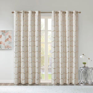 Ceci Polyester Blackout Curtain Panel Set of 2
