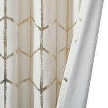Load image into Gallery viewer, Ceci Polyester Blackout Curtain Panel Set of 2
